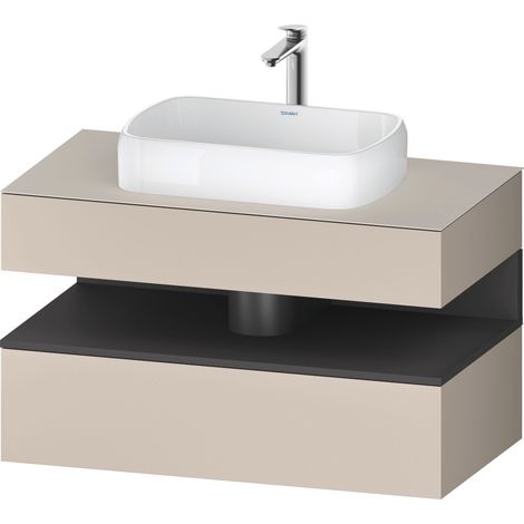 Duravit Collection One Meuble sous-vasque sur console, 1 tiroir,