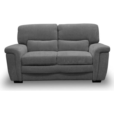 Sofá dos plazas modelo Sumi tapizado gris, 165cm(Ancho) 90cm(Fondo) 93cm(Alto) (1/3)