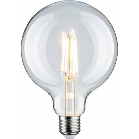 Paulmann Filament LED Globe G125, E27, 9 W, 1055 lm, 2700 K Warmweiß, Dimmbar, Klar, Rundumlicht (1/3)