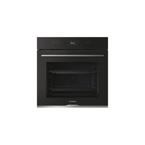Rosieres – Four encastrable chaleur tournante 78L – Pyrolyse – Classe A++ – 9 programmes – 3300W – Porte froide 4 verres – Multifonction (1/5)