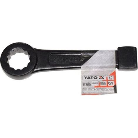 Yato Chiave a cricchetto professionale 27 mm nera robusta
