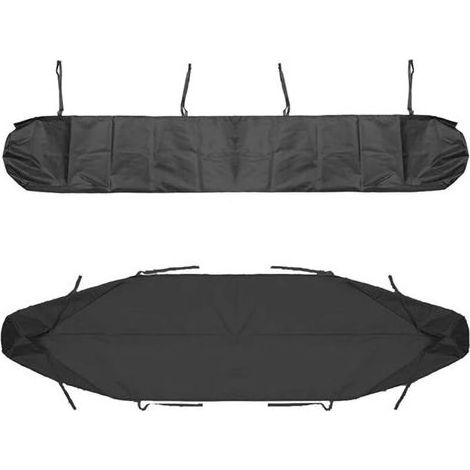 1PC 4m Awning Cover Bag(Black), Black Patio Awning Dust Cover Storage Bag for Yard and Garden (1/4)