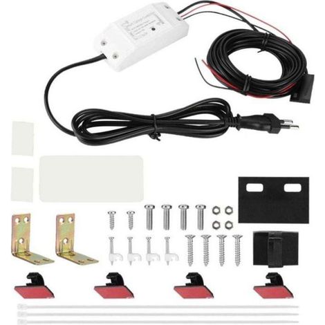 Ouvre-Porte Garage - Wifi - Compatible Alexa Google Assistant - Détection Automatique - Application Mobile - Télécommande - 1 Pièce (1/4)