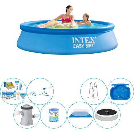 Deal de piscine Deluxe - Intex Easy Set Ronde 244x61 cm - OFFRIR (1/5)