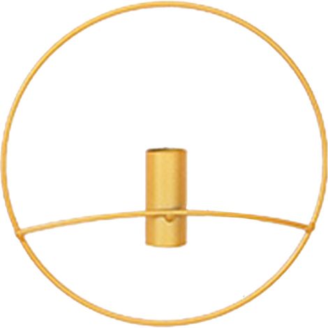 Présentoir de fleurs artificielles, décoration murale en fer, Style Simple, support de Bouquet polyvalent, décoration montée pour chambre à coucher, salon, grand (1/5)