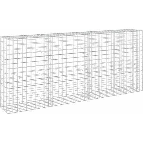 Gabion with 3.5 mm Wire and 10x10 cm Mesh 350x50x150 cm vidaXL