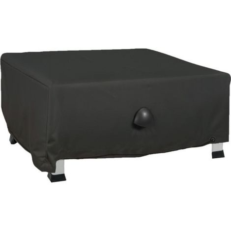 Oviala – Housse de protection pour plancha 50 x 45 x 40 cm – Polyester 160 g/m² – Résistante aux intempéries – Cordon de serrage ajustable