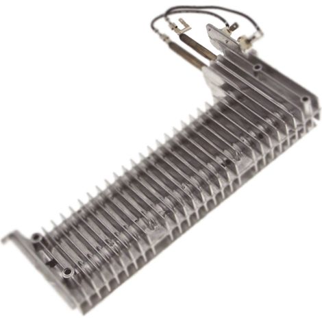 Ersatzteil - Widerstand 2500W nackt (ohne Ablenkblech) Original - - BAUKNECHT, WHIRLPOOL, LADEN, IGNIS, RADIOLA, PROLINE, INDESIT