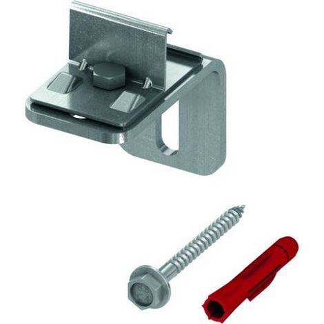Support de fixation en acier zingué TECE profil (1/2)