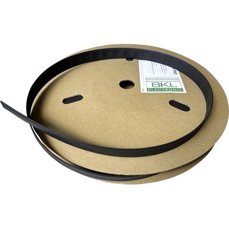 BKL Electronic 074292 Gaine thermorétractable noir 6 mm 2 mm Taux de retreint:3:1 100 m