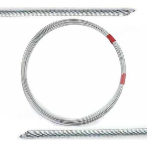 Câble souple, Corde à piano Ø 1,5 mm Rouleau 25 m (1/3)
