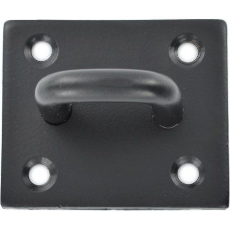Bulk Hardware BH04490 Moraillon sur plaque lourde, 8 mm