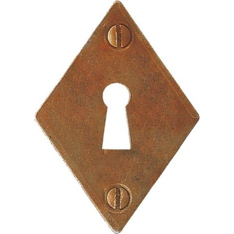 Bouvet Roseta LV en hierro oxidado rombo elegante
