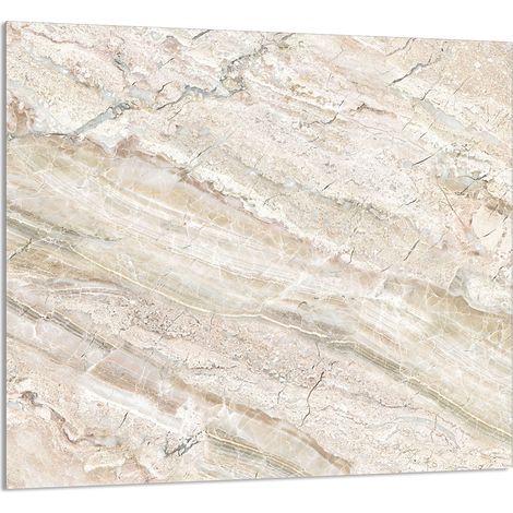 Panneau de verre pour cuisine 65x60 Marbre (1/5)
