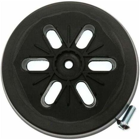 BARKBUSTERS Plateau de ponçage pour ponceuse excentrique Bosch GEX 150 AC, PEX 15 AE, GEX 150 Turbo 150 mm avec vis (1/4)