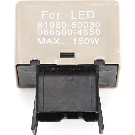 Relais clignoteur LED 12V 8 broches pour feu indicateur Lexus 81980-50030 (1/3)
