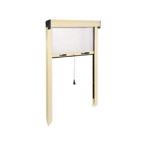 ZANZARIERA SOTTILE VERTICALE 140XH250CM AVORIO AVV