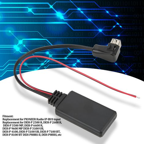 Adaptateur d'entrée MP3 auxiliaire pour autoradio Pioneer IP-BUS (1/5)