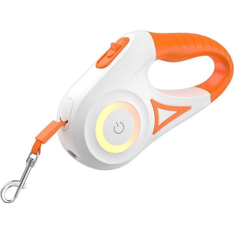 Cordón automático LED Rojeco de 5 m (naranja y blanco)