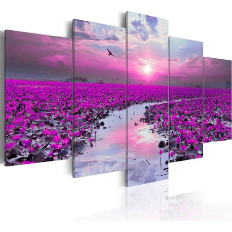 Tableau Imprimé "The River of Magic" 50 x 100 cm (1/2)
