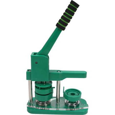 Machine à badges 44 mm, 100 kits pour créer vos propres badges, portable, avec film protecteur, coupe-film et stylos de couleur. (1/5)