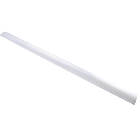 Rs Pro – Goulotte auto-adhésive 70mm x 16mm x 1m – Alliage aluminium et PVC – Couleur gris – Passage de plancher – Fermé (1/4)