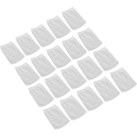Lot de 20 chaussettes de skimmer de piscine jetables et extensibles pour l'été, idéales pour protéger le filtre de votre piscine ou spa. (1/5)