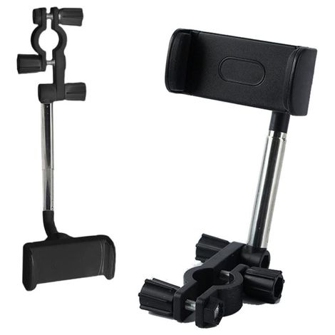 Supporto per cellulare da auto Alogy per specchietto retrovisore, nero. (1/4)