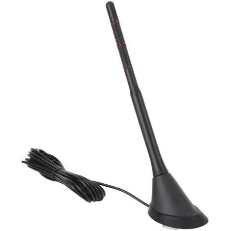 Voiture active amplifiée DAB + FM antenne haut toit montage Radio antenne étanche numérique universel 12V (1/5)