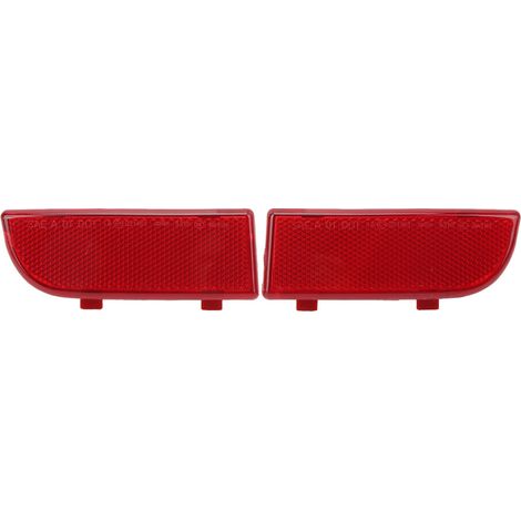SJLERST 1 paire de réflecteur de pare-chocs arrière 6398260440 gauche droite rouge réflecteur de pare-chocs arrière de remplacement pour Mercedes-Benz Vito W639 2003-2015 (1/5)