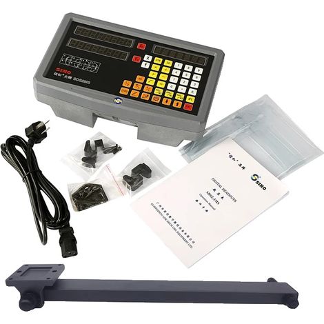 Sistema de visualización digital, 2 ejes, alta precisión (0,005 mm), DRO SDS2MS (1/2)
