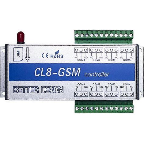 CL8-GSM Mobiltelefon-Fernbedienungsschalter-Relais-Smart-Schalter-EU-Stecker--