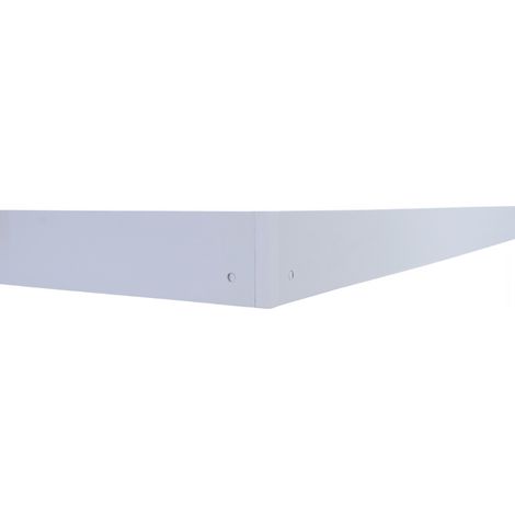 Cadre de montage pour panneaux LED réduits 30x120 - Blanc - Aluminium - 1198x298x43mm (1/5)