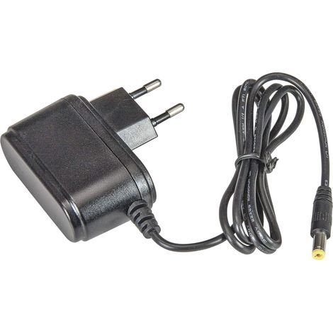Vimar 46ALI.010 Alimentatore 100-240 Vac 50/60 Hz, Spina 2P europlug Integrata, Uscita con connettore Jack Standard 12 Vdc 1 A, Potenza Massima 18 W