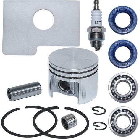 Kit piston, vilebrequin, joint d'huile, roulement et filtre à air pour tronçonneuse Stihl Ms180 018, 1130 030 2004, 11300302004, 11301240800, 1130 124 0800, 96380031581, 9 638 0 003 1581, (1/5)