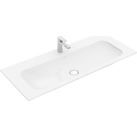 V&B FINION lavabo senza troppopieno 1200x500mm bianco C +