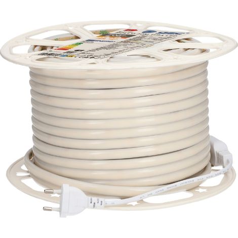 Rotolo 50M Striscia LED 12W/M 2700-3000K IP65 230V dimmerabile (1/5)