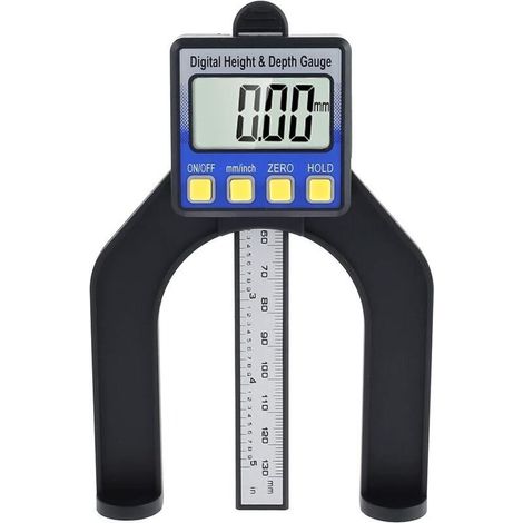 Pied à coulisse numérique LCD haute précision avec plage de mesure de 0 à 85 mm Fond avec aimants (1/4)