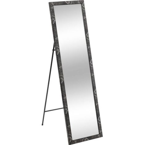 Miroir sur Pied Effet Marbre - Atmosphera créateur d'intérieur (1/5)