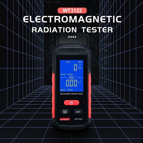 Détecteur de champ électromagnétique Mesureur de rayonnement d'ondes électromagnétiques Testeur de rayonnement de téléphone mobile