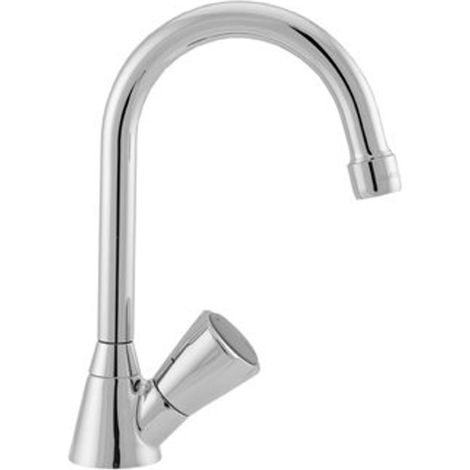 Venlo Nimbus ii messing robinet de toilette céramique avec bec pivotant et perlateur chromé (1/2)