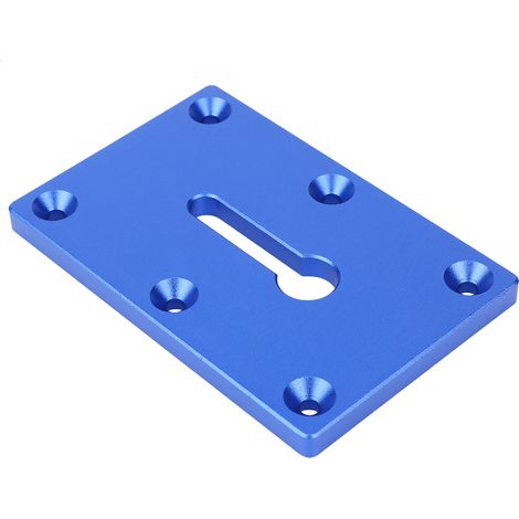 Pince de verrouillage pour fixation de table de travail du bois, outil de fixation de plaque monté, bleu (1/5)