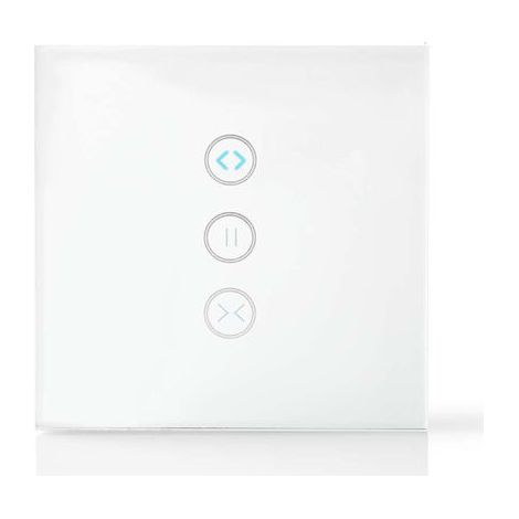 Nedis Interruptor de Pared Inteligente con Wi-Fi | Controlador de cortinas, persianas o parasoles NE550673518 (1/5)