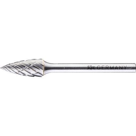 PFERD TOOLS Hartmetall Hochleistungsfrässtift ALLROUND Spitzbogen SPG Ø06x13mm Schaft-Ø 3mm universal grob (1/3)