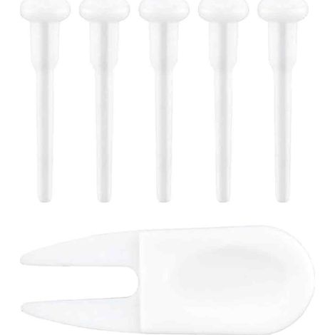 Bouchon De Valve Pour Ballon De Yoga - Compatible 55cm 65cm 75cm - Caoutchouc Souple Étanche - Lot De 5 Pièces (1/5)