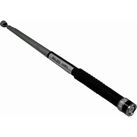 vhbw Antenna compatible with Motorola Walkie-Talkie - Extendable, 24 cm - 138 cm, BNC Plug (M)