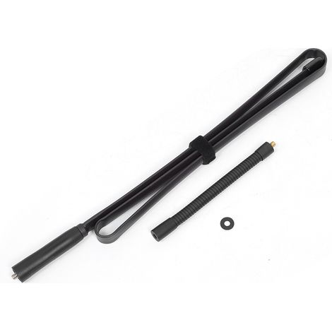 Antenne Pliable VHF UHF Double Bande avec Connecteur SMA Femelle pour Talkie-Walkie