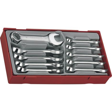 Teng TC40 TT6010M Metric Midget Combination Spanner Set, 10 Piece TENTT6010M (1/5)