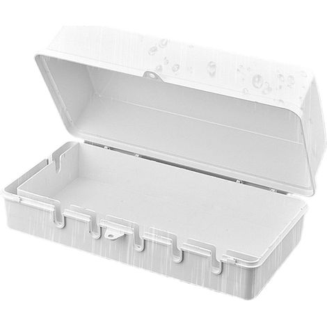 Boîte De Rallonge Étanche Robuste cadenassable résistant aux intempéries Coffret électrique extérieur convient aux fiches, prises, multiprises et boîtiers (1/5)