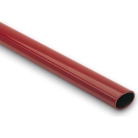 Barra ovale rossa per maniglioni antipanico 120 cm (1/4)